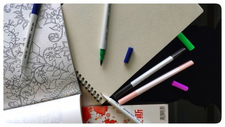 Набор арт-маркеров BORRENCE DUAL TIP Brush Pens 100 цветов 

* 100 уникальных,. . фото 6