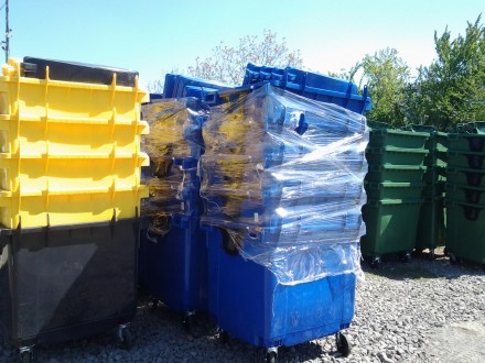 Контейнери для сміття та відходів. ( мусора  и отходов ) Європейське виробництво. . фото 2