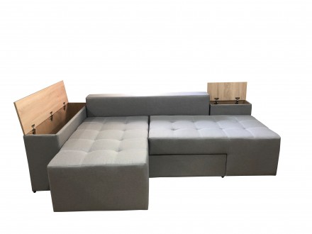Кутовий диван Доміно:

Повноцінно замінить двоспальне ліжко;
2 тумби вертикал. . фото 12