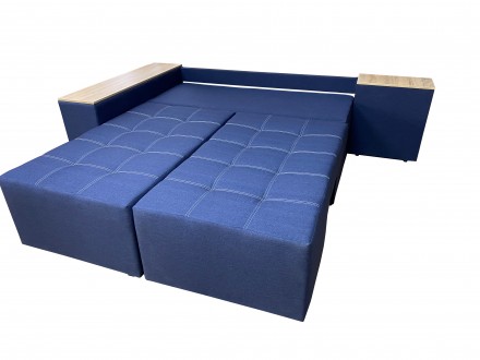 Кутовий диван Доміно:

Повноцінно замінить двоспальне ліжко;
2 тумби вертикал. . фото 10