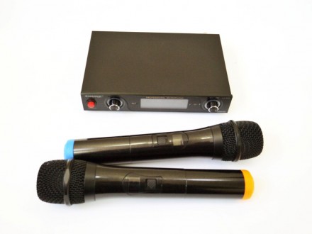 Радиосистема Shure LX-800 база 2 радиомикрофона
Вокальный радиомикрофон, высока. . фото 4