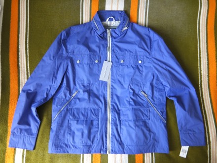 куртка Andrew Marc, нова, синього кольору, привезена з  США. розмір L,. . фото 5