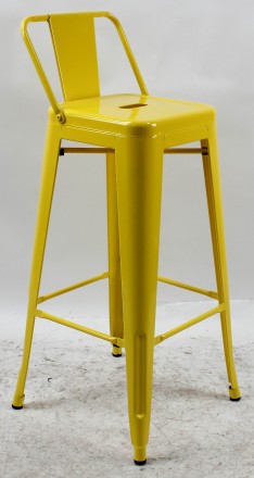 Металлический барный стул Tolix MC-012P (Толикс MC-012P), H-760, выполненный в к. . фото 7