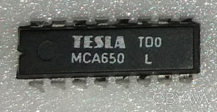 Микросхема MCA650,TESLA (K174XA8),применяется в блоке цветности МЦ-2(МЦ-3). . фото 1