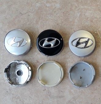 Продам новые колпачки на диски - заглушки ступицы легкосплавных дисков Hyundai 
. . фото 3