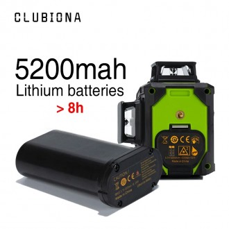 Clubiona MD12G высокоточный 3D лазерный уровень 360° 12 зеленых линий
Высок. . фото 5