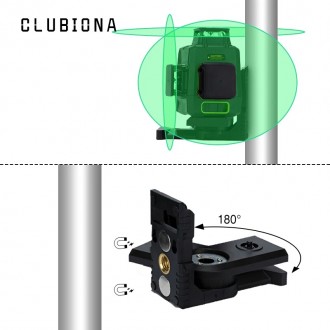 Clubiona MD12G высокоточный 3D лазерный уровень 360° 12 зеленых линий
Высок. . фото 8
