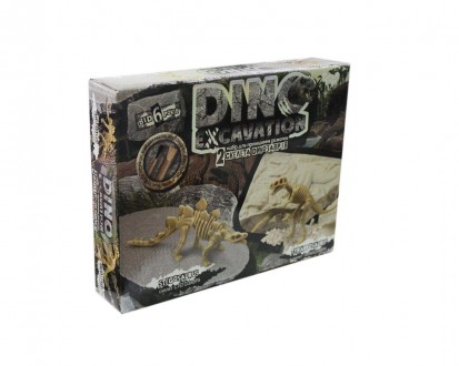 Детский набор для проведения раскопок динозавров "DINO EXCAVATION" Стегозавр и Т. Киев. фото 1 Детский набор для проведения раскопок динозавров "DINO EXCAVATION" Стегозавр и Т. Киев. фото 1