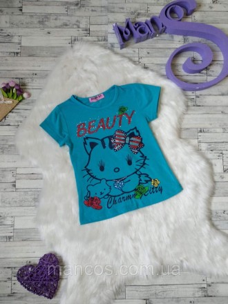 Футболка Hello Kitty на девочку. Кривий Ріг. фото 1 Футболка Hello Kitty на девочку. Кривий Ріг. фото 1