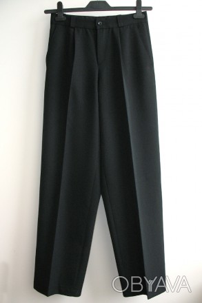 Продам школьные чёрные брюки для мальчика.
Рост - 170 см, размер - 44.
Длина п. . фото 1