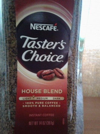 Растворимый кофе Nescafe "Taster´s choice" настоящий оригинальны. . фото 3