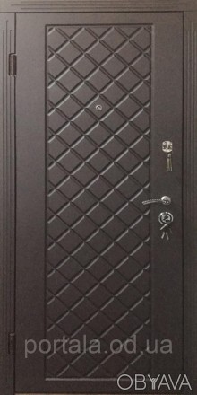 
Уличная входная бронированная дверь "ТМ Портала" серии "Люкс RAL" с влагостойко. . фото 1