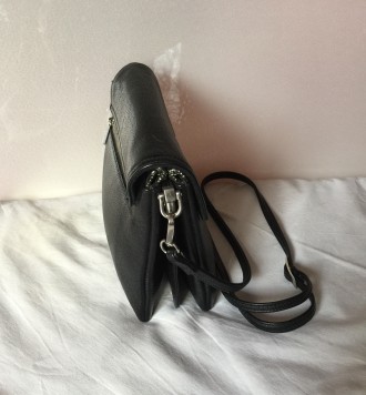 Женская кожаная сумка клатч бренд  Karya. 
Сумка полностью из натуральной высок. . фото 3