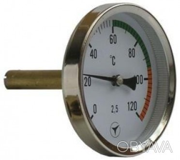  Термометры биметаллические показывающие ТБУ-63
Приборы ТБУ-63 предназначены для. . фото 1