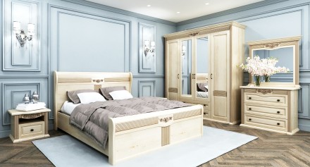 Предлагаем спальню Шопен в современном классическом стиле от производителя.

Ц. . фото 5