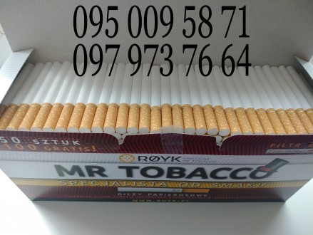 Сигаретные гильзы фильтр 2см "Mr. Tobacco" 550 шт. Киев. фото 1 Сигаретные гильзы фильтр 2см "Mr. Tobacco" 550 шт. Киев. фото 1