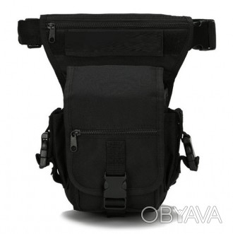 Сумка штурмовая тактическая SWAT ― сумка на пояс с дополнительным креплением на . . фото 1