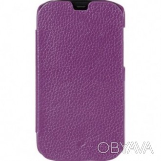 Чехол Melkco Leather Case Jacka Face Cover Purple HTC Desire V T328w/XT328e (O2D. . фото 1