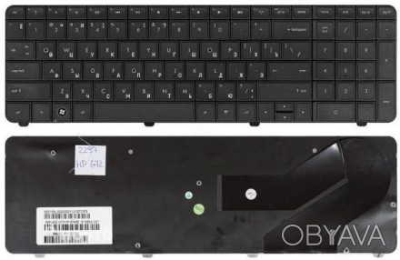 Клавиатура для ноутбуков HP Compaq Presario CQ72, G72 черная UA/RU/US
Характерис. . фото 1