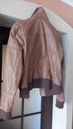 Стильна шкіряна молодіжна куртка від «ONLY» Fetch Leather Jacket 08 . . фото 3