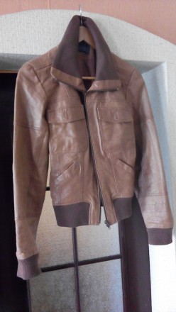 Стильна шкіряна молодіжна куртка від «ONLY» Fetch Leather Jacket 08 . . фото 2