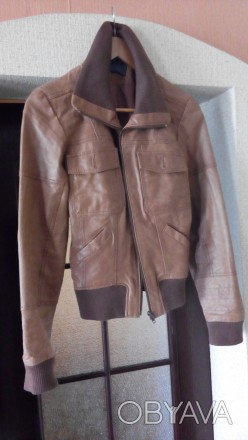 Стильна шкіряна молодіжна куртка від «ONLY» Fetch Leather Jacket 08 . . фото 1