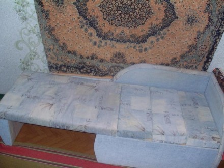 Раскладной диван -малютка, в собранном виде 1,2 в раскладном 1,8м был в пользова. . фото 2