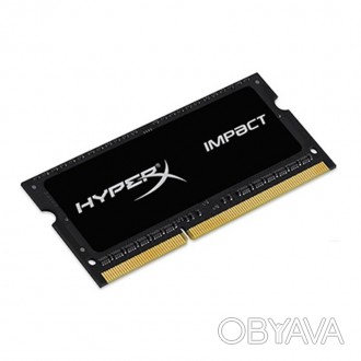 Оперативная память DDR3 8 GB SO-DIMM 1600Mhz KINGSTON 1.35V HyperX Impact (HX316. . фото 1