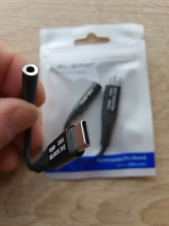 Продається якісний адаптер USB Type-C на Mini jack 3.5 мм, з вбудованим чіпом ЦА. . фото 5