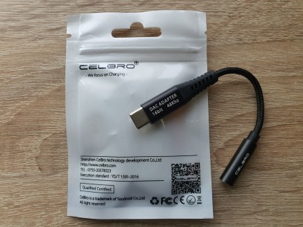 Продається якісний адаптер USB Type-C на Mini jack 3.5 мм, з вбудованим чіпом ЦА. . фото 6