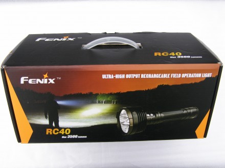 Продам фонарь Fenix RC-40 (4 светодиода Cree XM-L U2 ).Максимальная яркость луча. . фото 2
