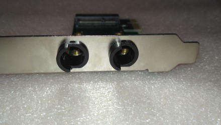 Адаптер PCI-e x1 для установки в ПК mini pcie WI-Fi сетевой карты (от ноутбука).. . фото 6