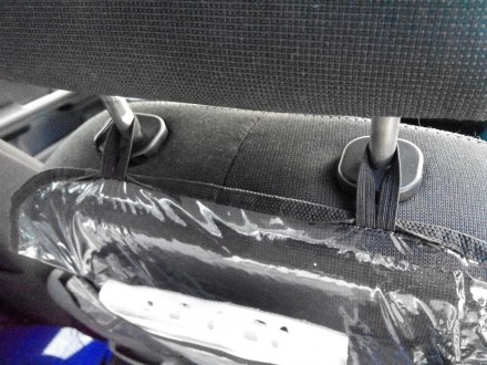 Защитный чехол-органайзер на спинку сидения автомобиля надолго сохранит обивку с. . фото 4