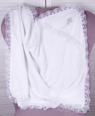 Крестильное полотенце Крещение (белое)
Размеры: 95x75
Нежнейшая благородная Крыж. . фото 1