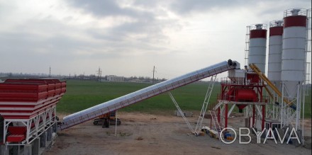 Стационарный бетонный завод Polygonmach S 100 м3/ч Турция