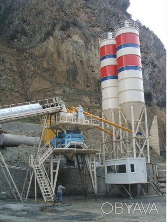 Стационарный бетонный завод 100 m3/ч Polygonmach Турция