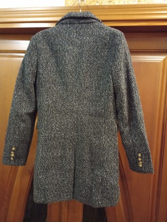 Престижне, стильне, модне з шерстяною сумішю  тканиног матеріалу   Пальто/Піджак. . фото 7