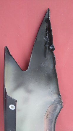 крило ліве переднє вживане оргинальне пошкоджене(пошкодження незначне)чорний кол. . фото 4