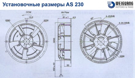 Заказать или купить в Одессе НОВЫЕ осевые ECM+ вентиляторы WEIGUANG серии COMPAC. . фото 8
