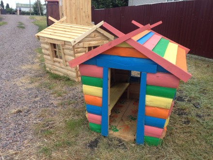 Будиночок деревяний для дітей . Розмір : 1,5х1,5х1,5 м . 
Наша адреса : Черкась. . фото 6