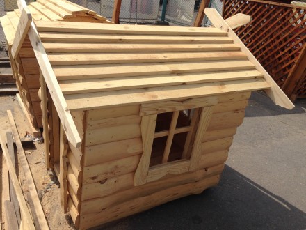 Будиночок деревяний для дітей . Розмір : 1,5х1,5х1,5 м . 
Наша адреса : Черкась. . фото 2